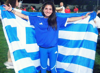Ntina_Margarita_Greece_Flag_Balkans2014