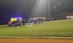Πέθανε ποδοσφαιριστής στο Ναύπλιο μετά από ανακοπή που υπέστη σε αγώνα