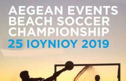 Τουρνουά Beach Soccer 2019 Aegean Events