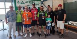 Με επιτυχία το 1ο κύπελλο ερασιτεχνών Λέσβου επιτραπέζιας αντισφαίρισης