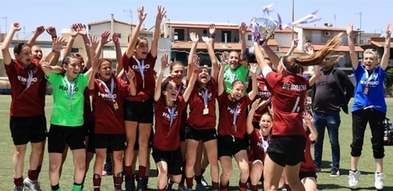 Μικτές Γυναικών Κ15: Πρωταθλήτρια η ΕΠΣ Μακεδονίας