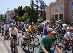 Ποδηλατοπορεία και στη Μυτιλήνη!