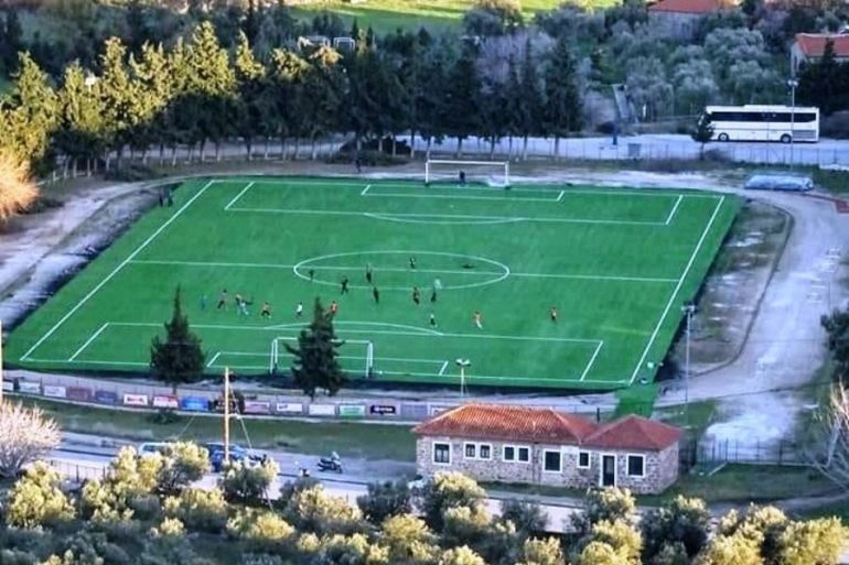 Νέα γήπεδα ποδοσφαίρου από τον Δήμο Δυτικής Λέσβου